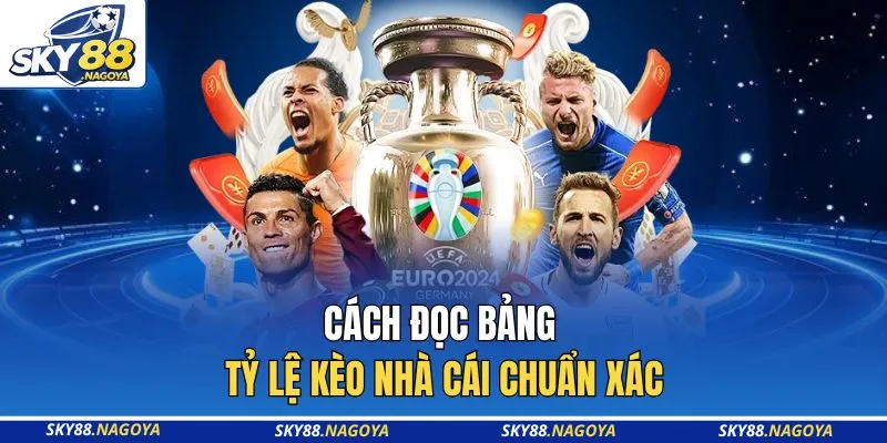 Cách đọc bảng tỷ lệ kèo nhà cái chuẩn xác